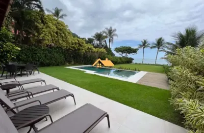 Mansão frente ao mar, master lll com 7 dormitórios à venda, 569 m² por r$ 26.000.000 - camburizinho - são sebastião/sp