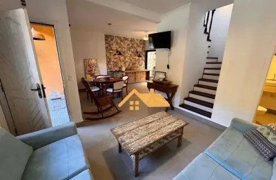 Sobrado com 2 dormitórios à venda, 90 m² por r$ 740.000,00 - praia de maresias - são sebastião/sp
