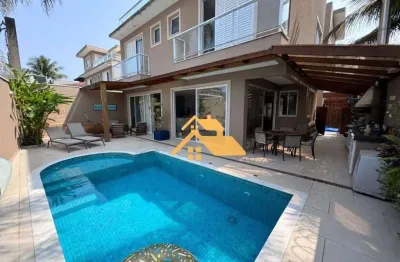 Casa com 5 dormitórios para alugar, 300 m² por r$ 9.800,00/dia - praia de juquehy - são sebastião/sp