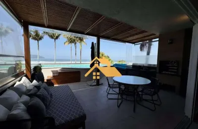 Casa com 4 dormitórios para alugar, 300 m² por r$ 14.700,00/dia - praia de juquehy - são sebastião/sp