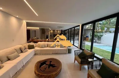 Casa com 4 dormitórios para alugar, 340 m² por r$ 10.850,00/dia - praia de juquehy - são sebastião/sp