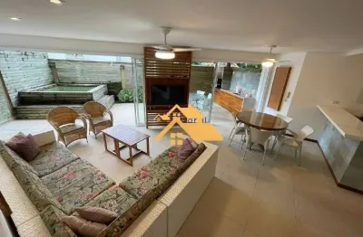 Casa com 4 dormitórios para alugar, 173 m² por r$ 6.700,00/dia - praia de juquehy - são sebastião/sp