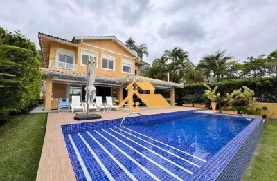 Casa com 5 dormitórios para alugar, 400 m² por r$ 15.000/dia - praia de juquehy - são sebastião/sp