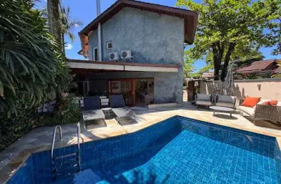 Casa com 5 dormitórios para alugar, 250 m² - praia de juquehy - são sebastião/sp