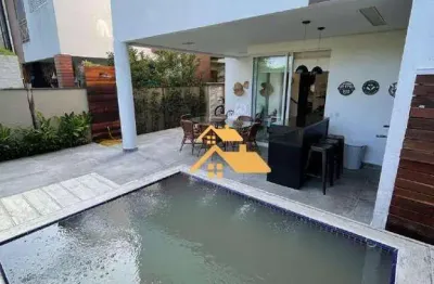 Sobrado com 4 dormitórios, 169 m² - venda por r$ 3.000.000,00 ou aluguel por r$ 17.200,00 - praia de juquehy - são sebastião/sp