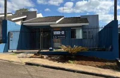 Casa para venda em guarapuava, vila bela, 2 dormitórios, 1 banheiro, 1 vaga