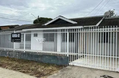 Casa para locação em guarapuava, santana, 2 dormitórios, 1 banheiro, 1 vaga