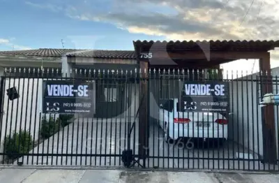 Casa para venda em guarapuava, vila bela, 2 dormitórios, 1 banheiro, 2 vagas