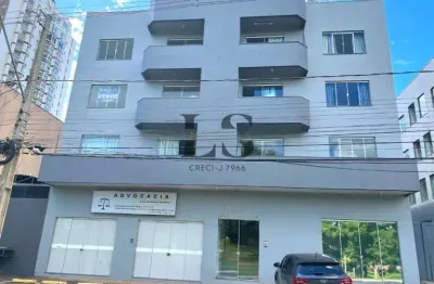 Apartamento para venda em guarapuava, centro, 2 dormitórios, 1 banheiro, 1 vaga