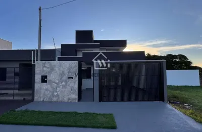 Casa nova à venda, linda arquitetura, com piscina em um bairro de alta valorização em maringá? entã