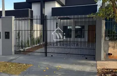 Casa nova à venda, 01 suíte + 02 quartos no conjunto joão de barro itaparica, maringá, pr