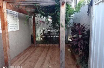 Casa para venda em são josé do rio preto, residencial jardim antonieta, 3 dormitórios, 1 suíte, 2 banheiros