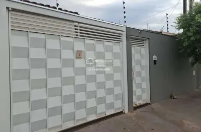 Casa para venda em são josé do rio preto, jd. planalto, 2 dormitórios, 1 banheiro, 2 vagas