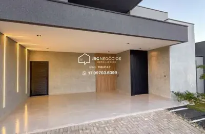 Casa em condomínio para venda em mirassol, setlife residence club 2, 3 dormitórios, 3 suítes, 5 banheiros, 2 vagas