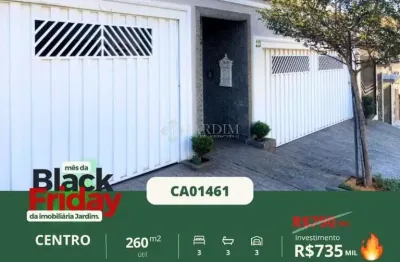 Casa com 3 quartos à venda no Centro, Piracicaba 