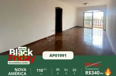 Apartamento com 3 quartos à venda no Nova América, Piracicaba 