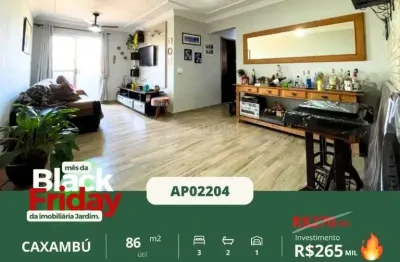 Apartamento com 3 quartos à venda no Jardim Caxambu, Piracicaba 