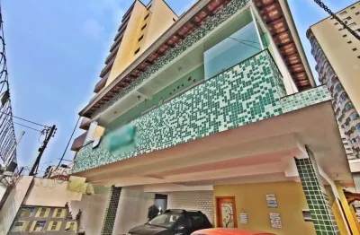 Casa em condomínio fechado com 2 quartos à venda na Tupi, Praia Grande 