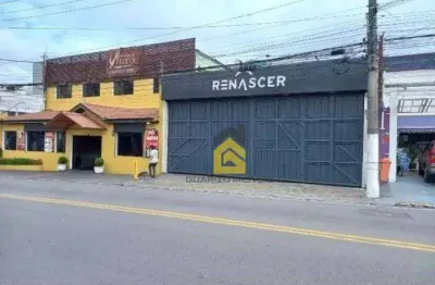 Barracão para alugar, 373 m² - rudge ramos - são bernardo do campo/sp