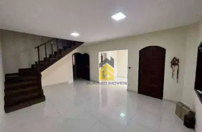 Casa com 3 dormitórios para alugar, 170 m² por r$ 4.404/mês - cidade miramar - são bernardo do campo/sp