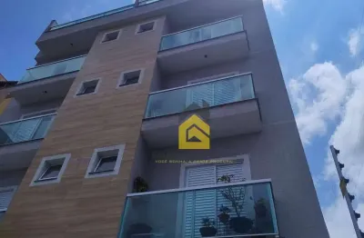 Apartamento com 2 dormitórios à venda, 58 m² por r$ 389.000 - campestre- santo andré/sp