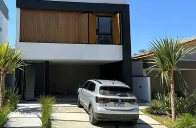 Linda casa no condomínio bella cittá faz. rodeio para venda com 230 m² com 4 suítes e piscina