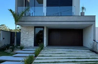 Casa no bella cittá fazenda rodeio sobrado para venda com 268 m² com 4 suítes piscina e gourmet