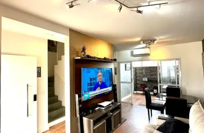 Lindo sobrado para venda no condomínio liberty alto do ipiranga possui 130 m² com 3 quartos 1 suíte