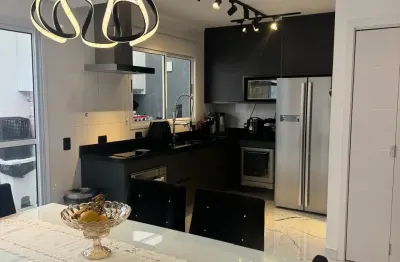 Linda casa em condomínio com 122 m² com 3 quartos 1suíte espaço gourmet na vila oliveira