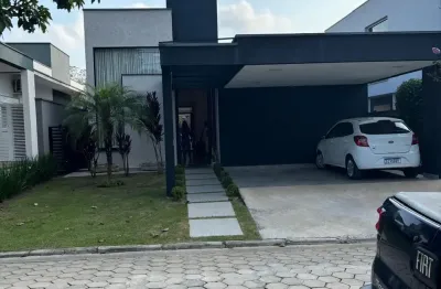 Maravilhosa casa térrea no condomínio veredas com 160 m² com piscina e área gourmet