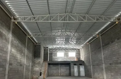 Ótimo galpão  para aluguel tem 350 m² com mezanino na vila suissa - cezar de souza