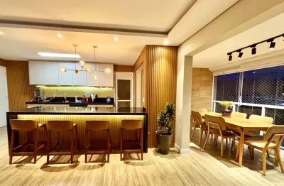 Maravilhoso apartamento no essence prime living com linda vista da serra,124 m², 3 suítes e varanda gourmet