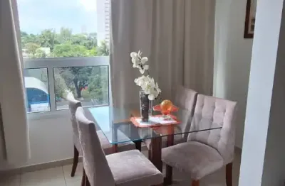 Lindo apartamento para locação no uno loft com 43 m² maravilhosa vista todo  mobiliado, equipado e decorado