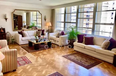 Imperdível apartamento de luxo em higienópolis: 4 quartos, 2 suítes, 4 salas, 4 banheiros, 4 vagas. próximo ao shopping e ao metrô!
