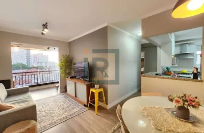 Apartamento de 60m², com 2 dormitórios, sendo 1 suíte e 1 vaga na vila romana