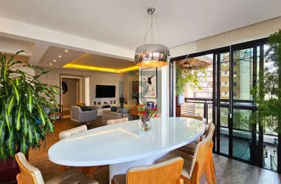 Apartamento duplex de 172m², com 4 dormitórios, sendo 2 suítes e 3 vagas em perdizes