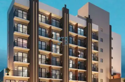 Apartamento com 1 quarto à venda na rua atílio bório, 456, cristo rei, curitiba por r$ 270.000