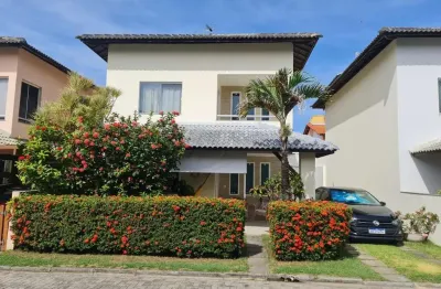 Casa em condomínio para venda, buraquinho, 4 dormitórios, 3 suítes, 4 banheiros, 1 vaga