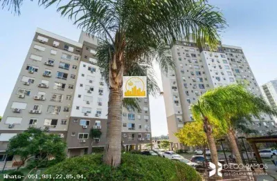 Apartamento para venda de 2 dormitórios no rossi caribe no bairro jardim carvalho,em porto alegre- rs