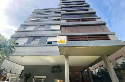Apartamento 3 dormitórios no bairro petrópolis com vaga de garagem e elevador