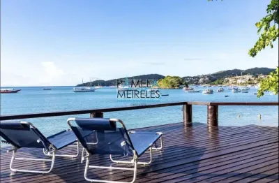 Espetacular casa 5 quartos pé na areia na praia do canto armação dos búzios