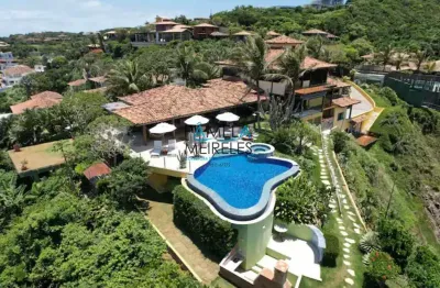Mansão 6 quartos debruçada no mar da ferradura armação de búzios