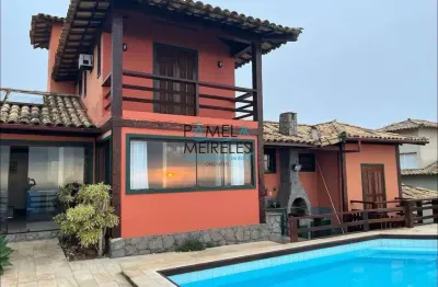 Excelente casa 4 quartos em geribá armação dos búzios com vista para o mar