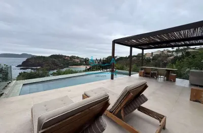 Magnífica casa 4 quartos com vista espetacular para o mar ferradurinha armação de búzios