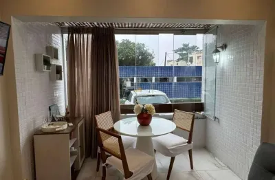 Apartamento mobiliado em condominio clube vilas do atlantico r$: 3.400,00