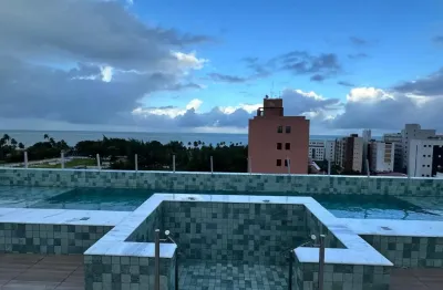 Apartamento a venda em ponta de campina - na grande joão pessoa, com 02 quartos (01 suíte). 01 vaga de garagem