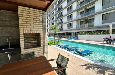 Flat com 02 quartos na praia de ponta de campina pronto para rentabilizar