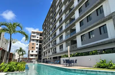 Apartamento 02 quartos à venda na praia de Ponta de Campina pronto para morar ou rentabilizar