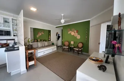 Cobertura lindíssima a venda na praia de canasvieiras pé na areia e mobiliada