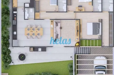 Casa com 3 dormitórios à venda, 131 m² por r$ 1.003.488,00 - condomínio vila da montanha - atibaia/sp